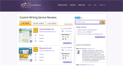 Desktop Screenshot of bestcustomwritingservices.com